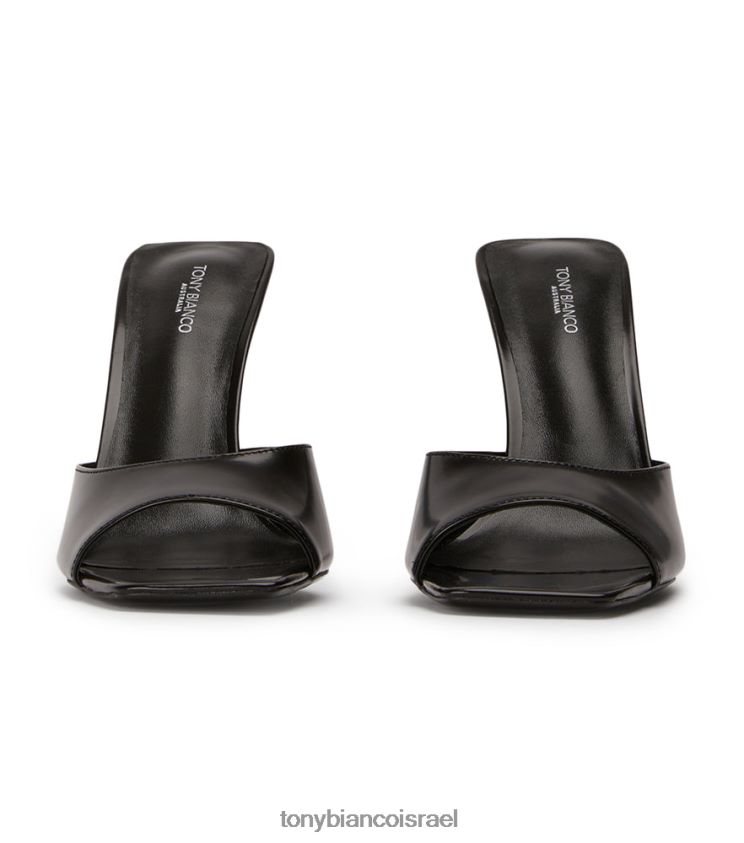 נעלי עקב בלוק | נשים שחור היי ברק/ברור Tony Bianco עקבי נג\ה 8BNR8T223